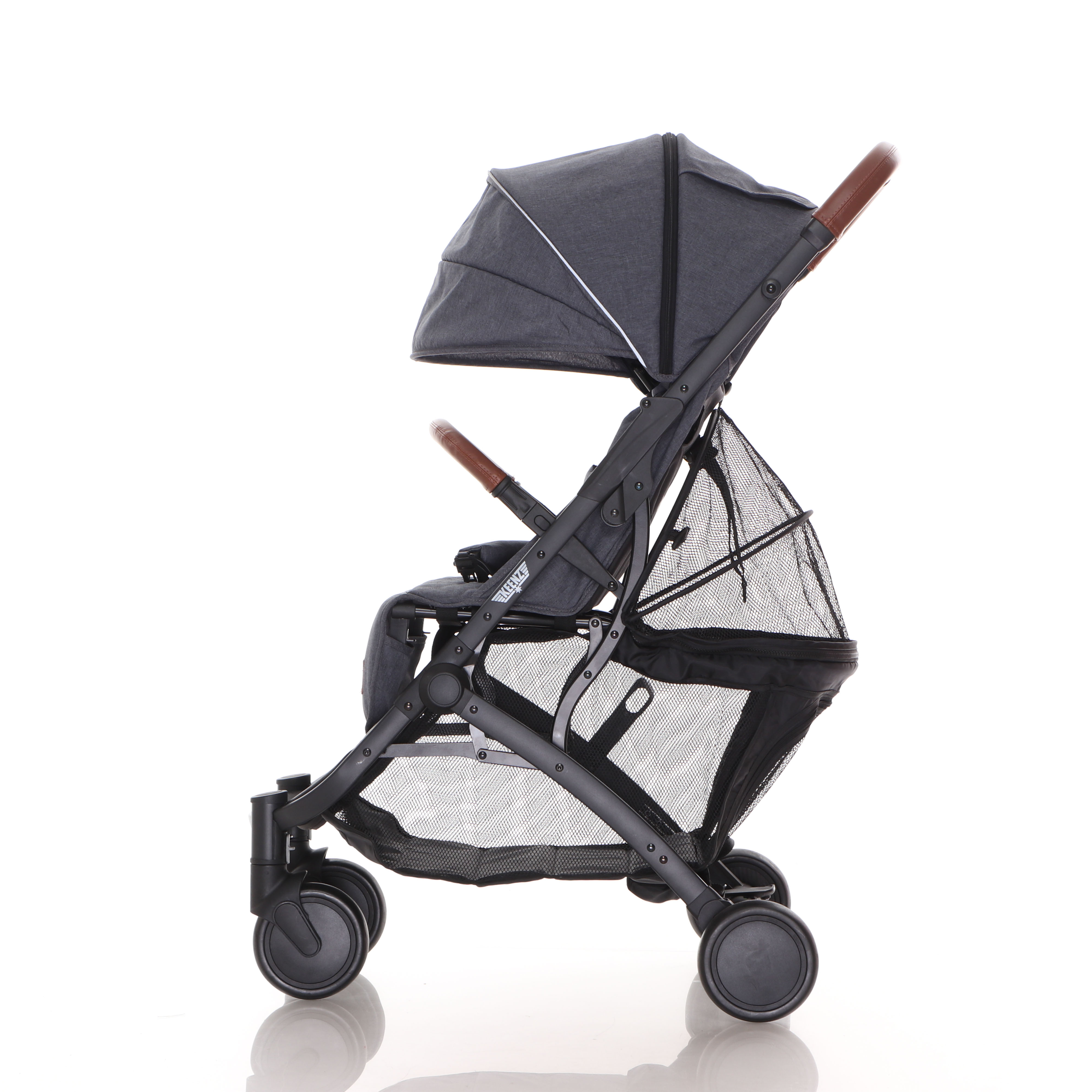 Keenz Air Plus 2.0 Strongest Compact Stroller (Newborns till 30kg, World Largest Basket, The Original)